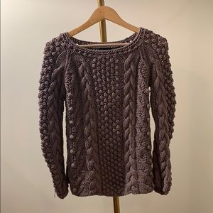 Knit sweater